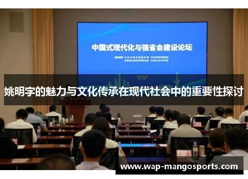 姚明字的魅力与文化传承在现代社会中的重要性探讨